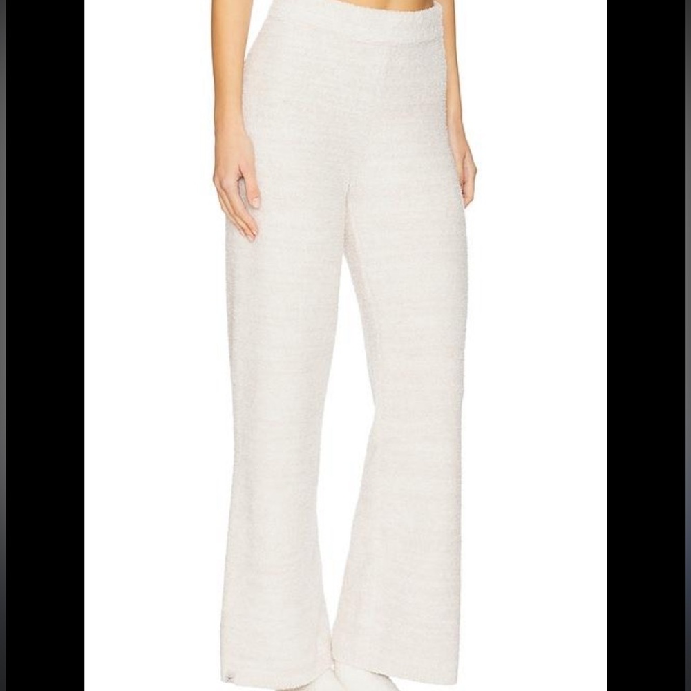 Cozy Knit Flare Pants